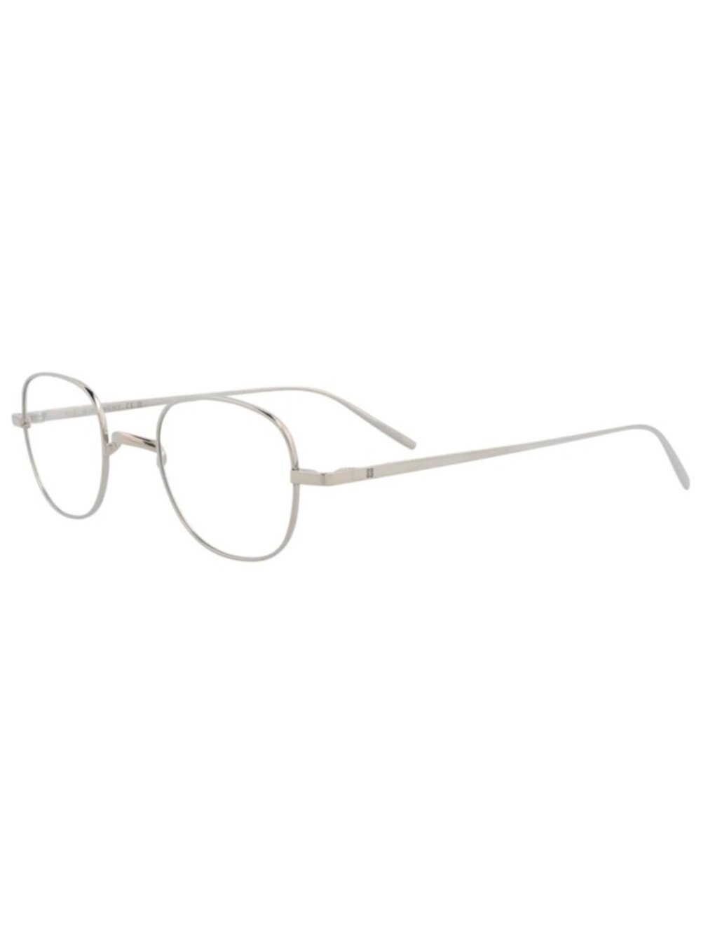 New Givenchy Women's Eyeglasses Round Oval Titanium Frame Palladium Palladium